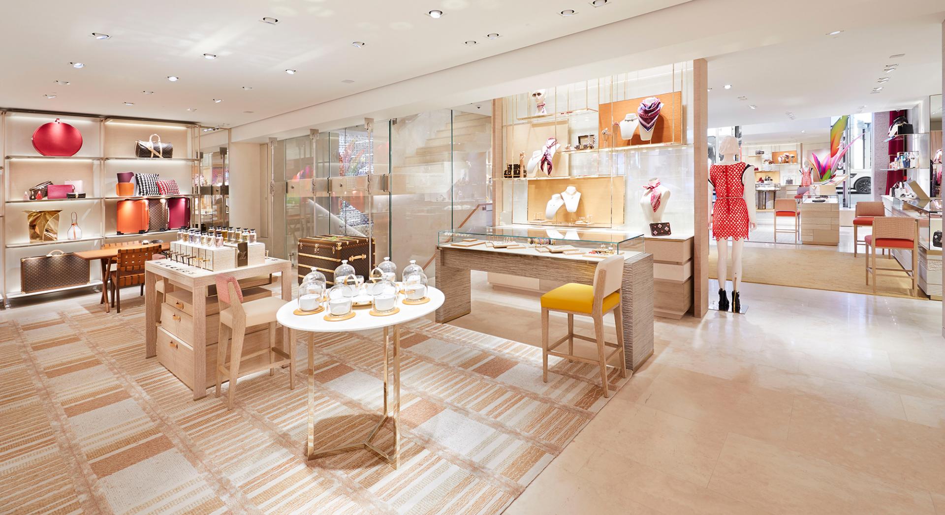 Louis Vuitton opens renovated store in Sloane Street, London - The